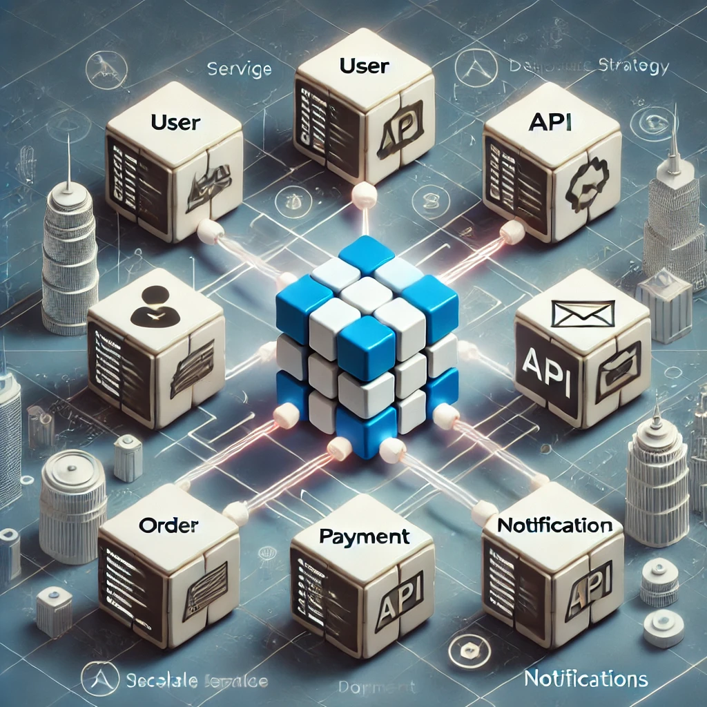 API and docker microservices