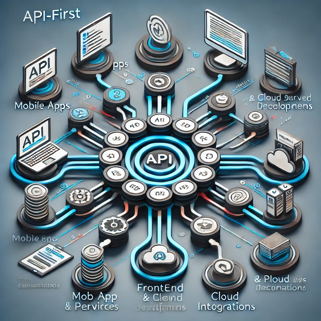 API and docker microservices