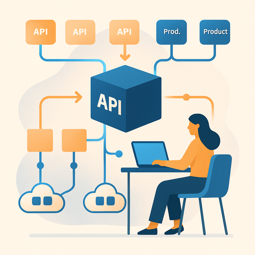 API and docker microservices