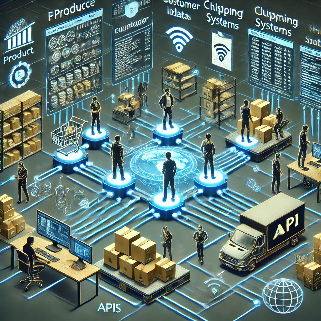 API and docker microservices