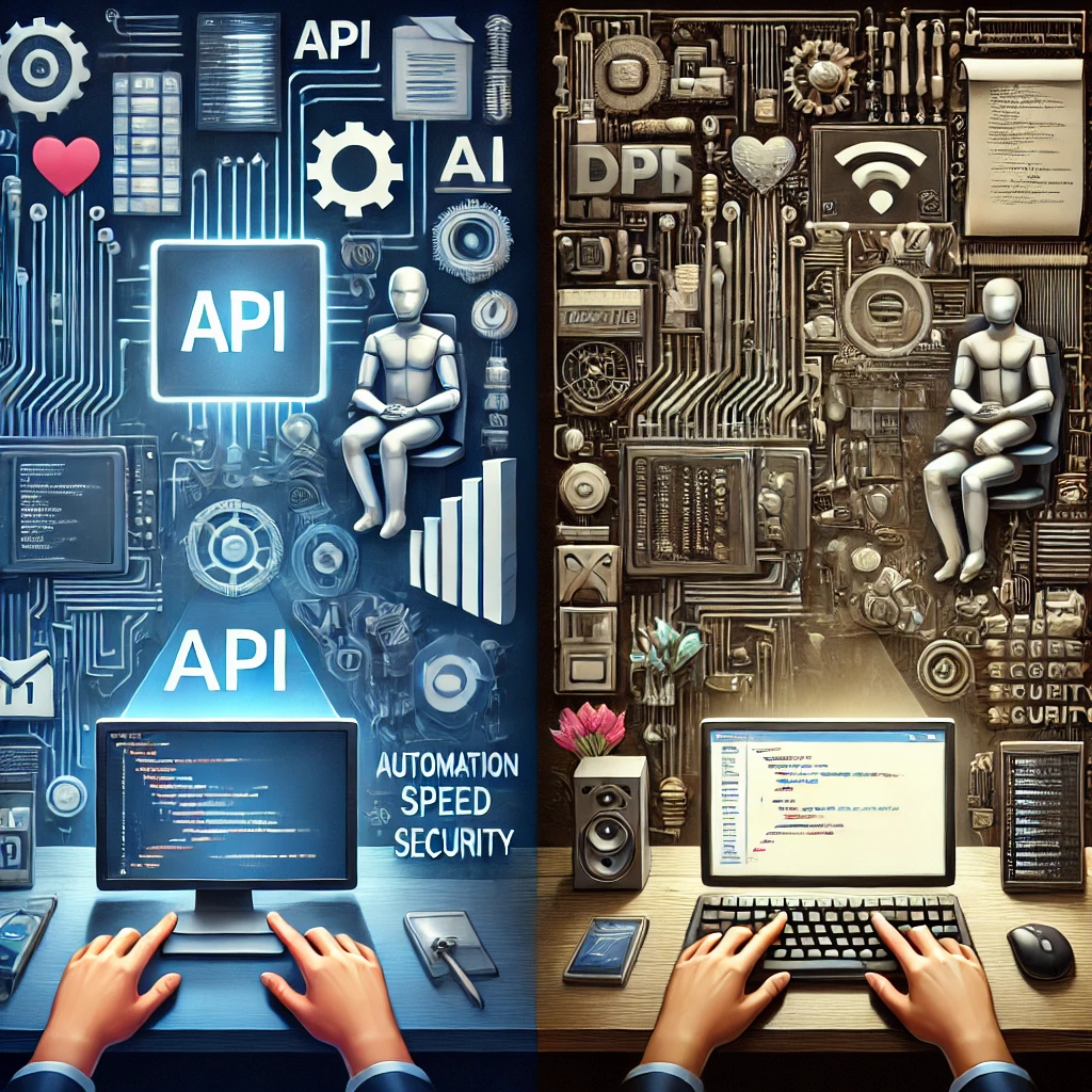 API and docker microservices
