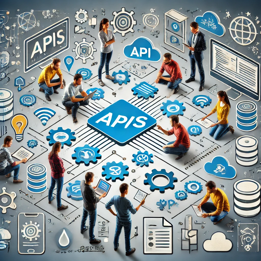 API and docker microservices