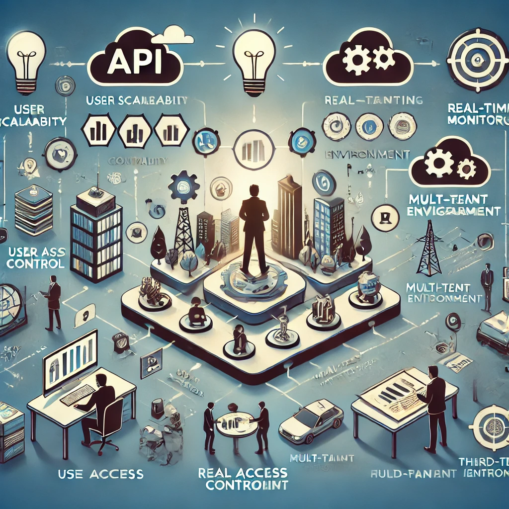 API and docker microservices