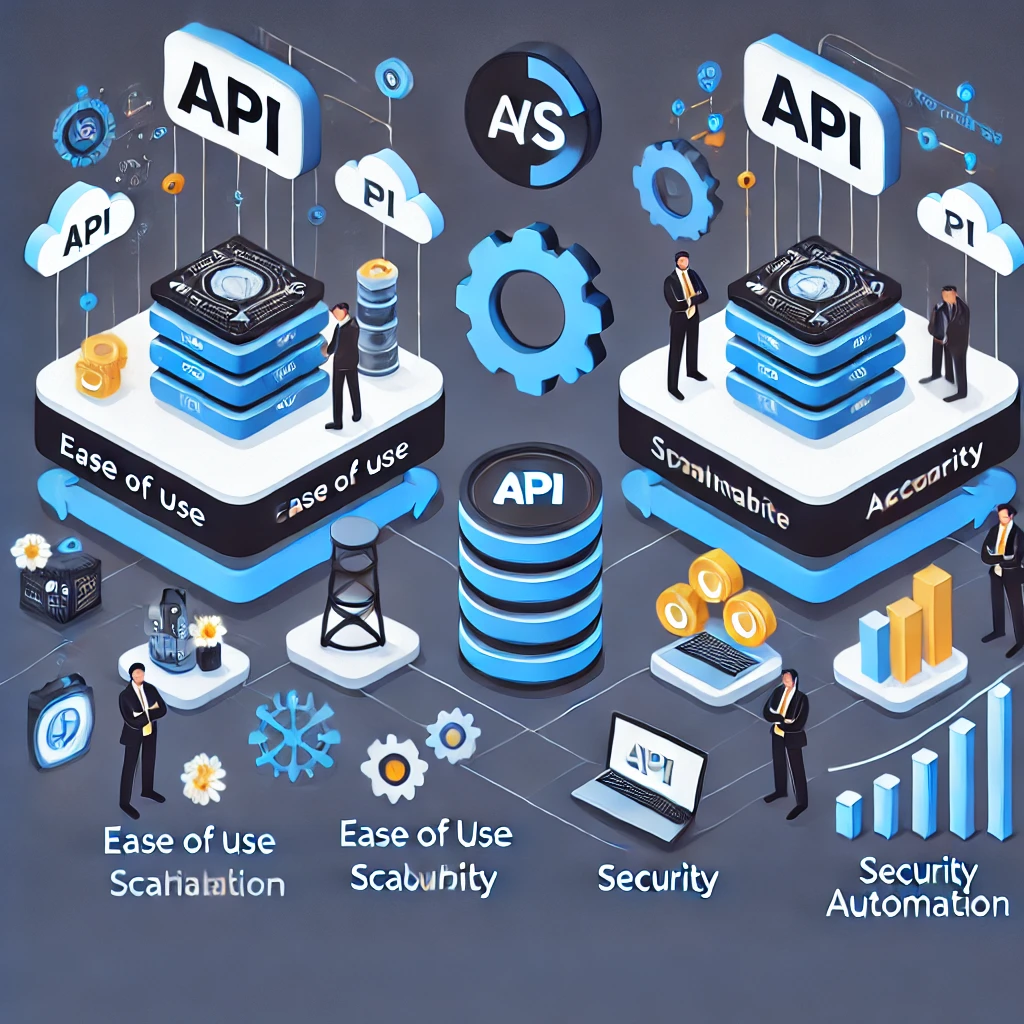 API and docker microservices