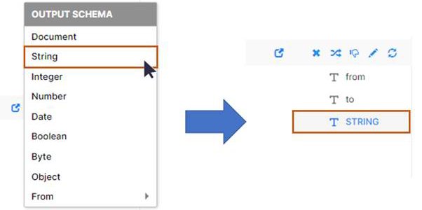 OUTPUT SCHEMA