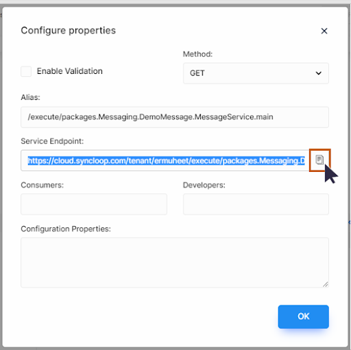 Service Endpoint