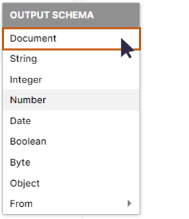 Output Parameter Section