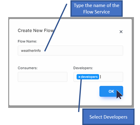 Create New Flow