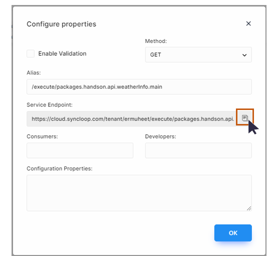 configuration properties